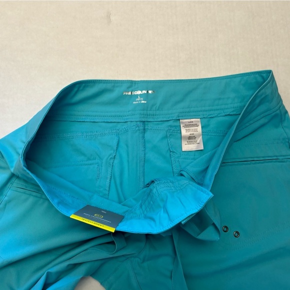 Free Country Women's Aqua Bermuda Board Shorts - Picture 5 of 9